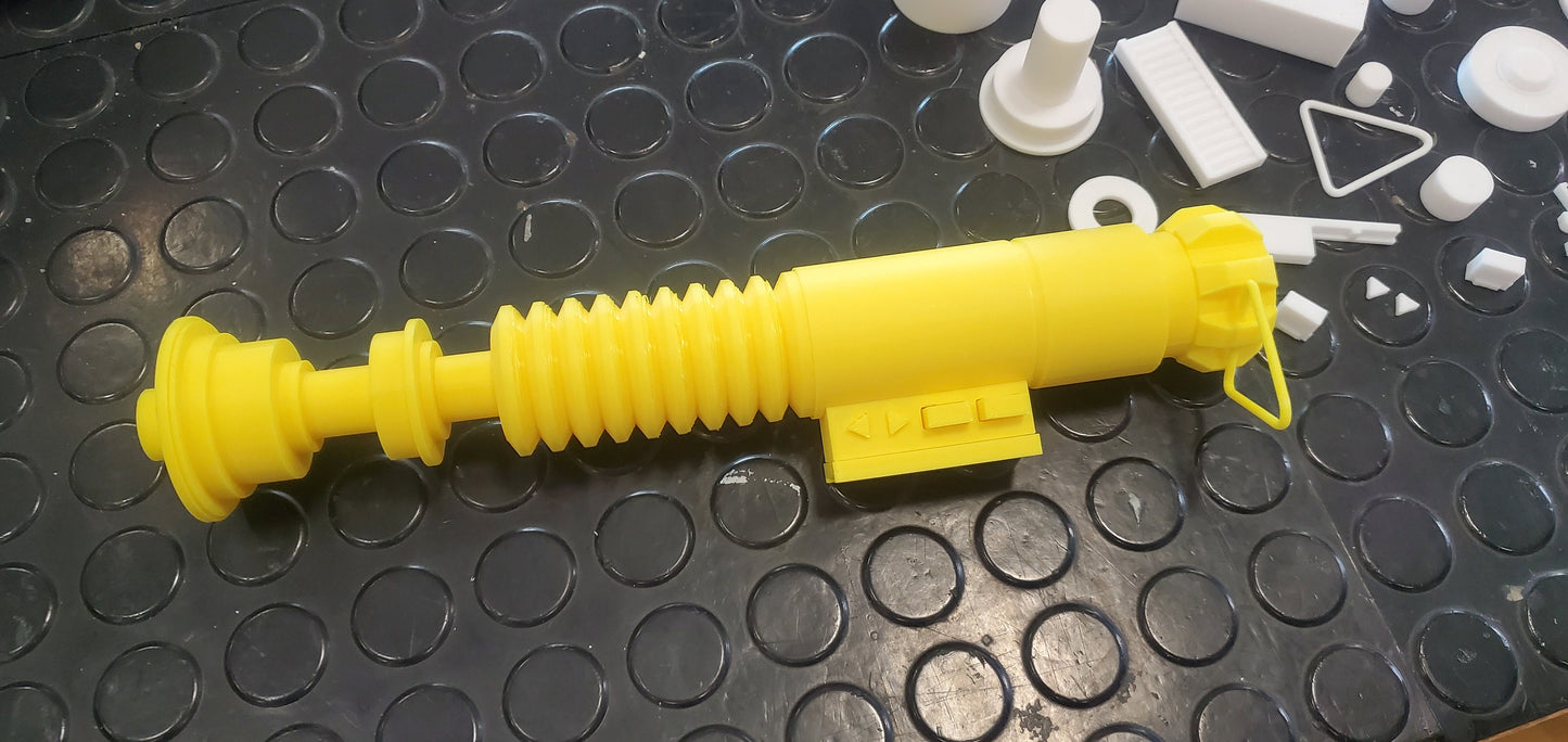 Luke ROTJ Light Saber 21 Piece Model Kit!