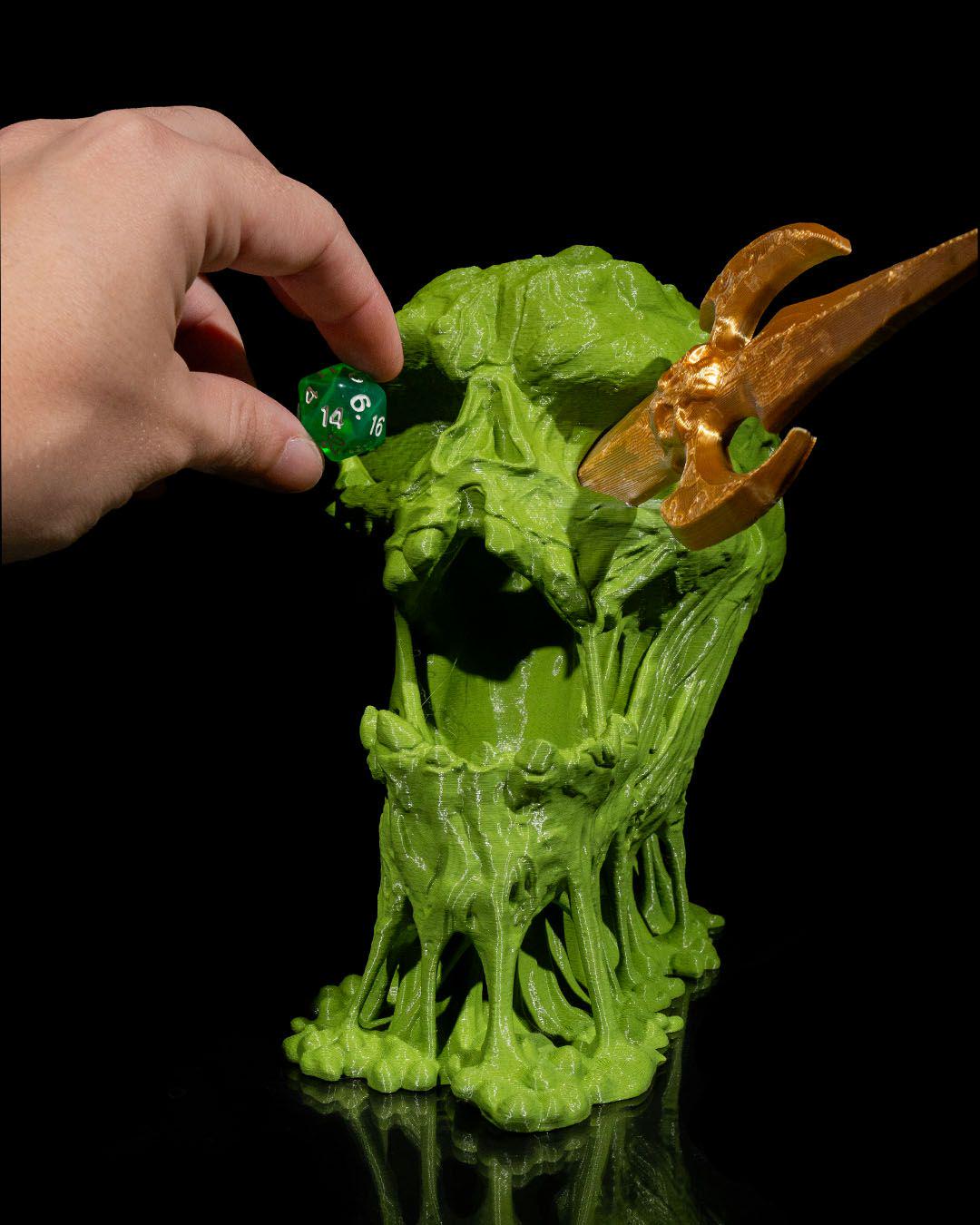 Zombie Skull Dice Tower